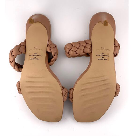 Steve Madden Tan Braided Heels - Picture 7 of 7